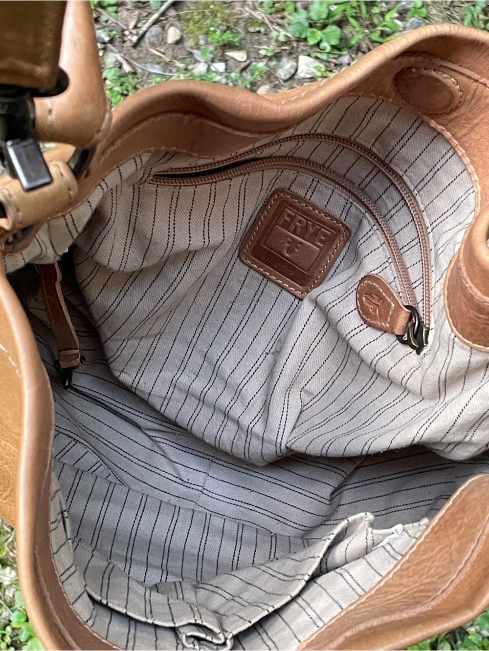 Frye Melissa Hobo Leather Bag